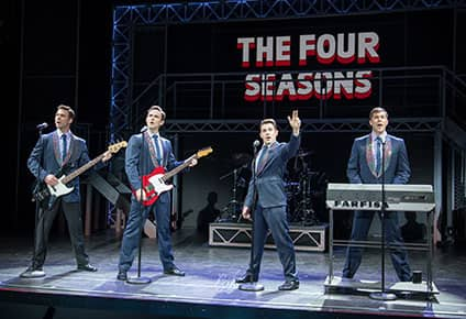 Entertainment Jersey Boys aboard Norwegian Cruise Line