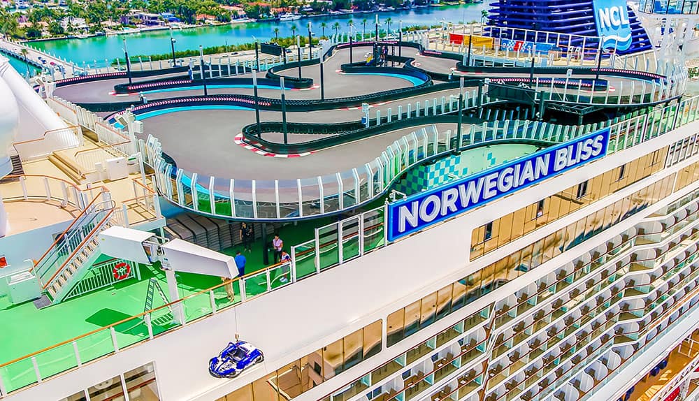 Norwegian Bliss Race Track