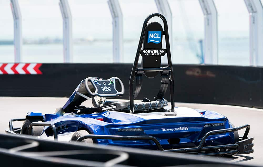 Avorza Go-Kart on Norwegian Bliss Race Track