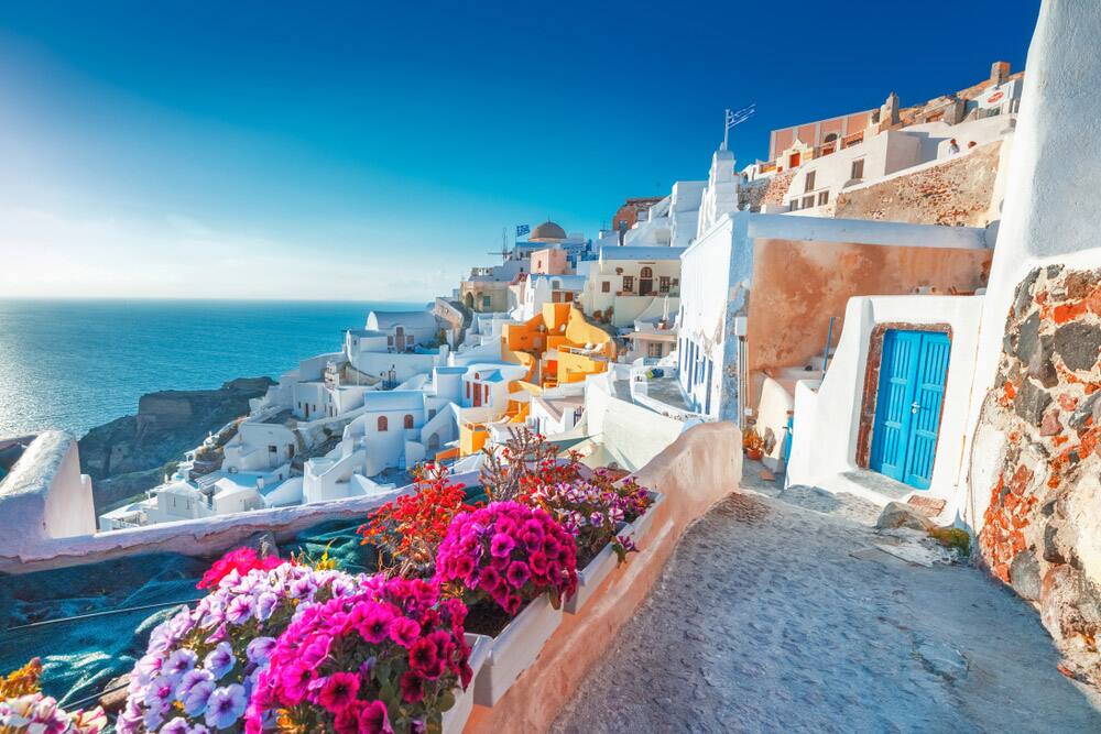 Cruise to Santorini, Greece