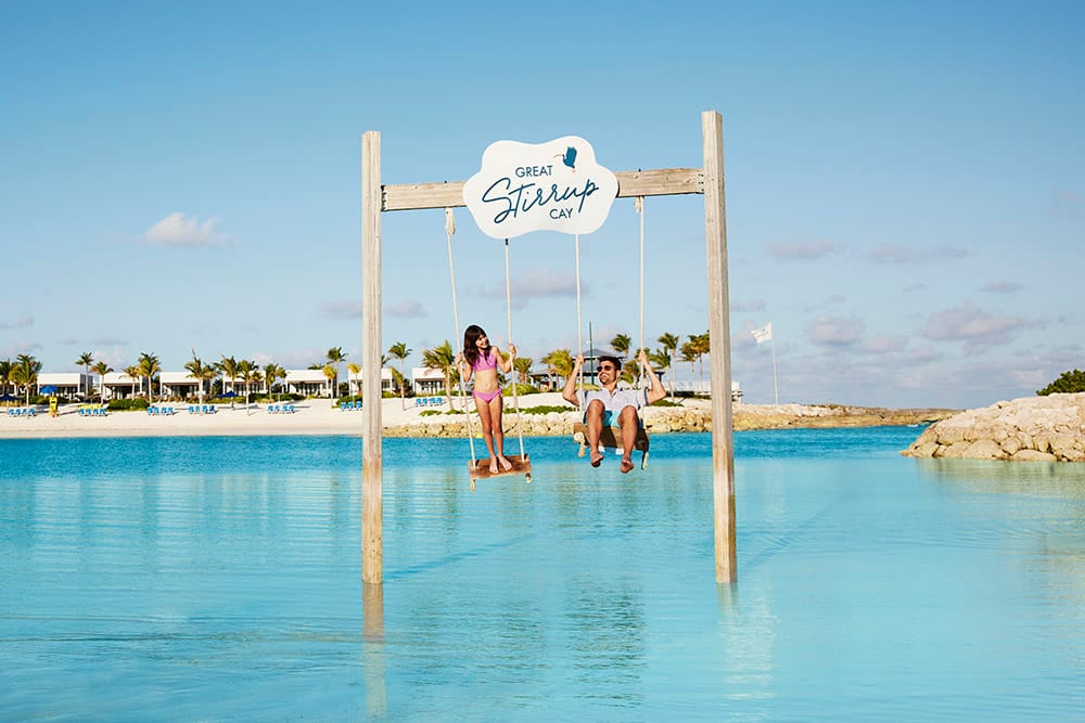 Swing - Family Activities on Great Stirrup Cay