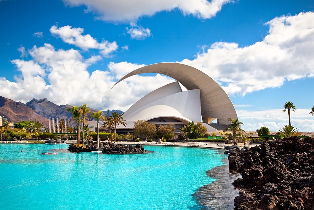 Tenerife Auditorium, Santa Cruz, Tenerife, Canary Islands, Spain