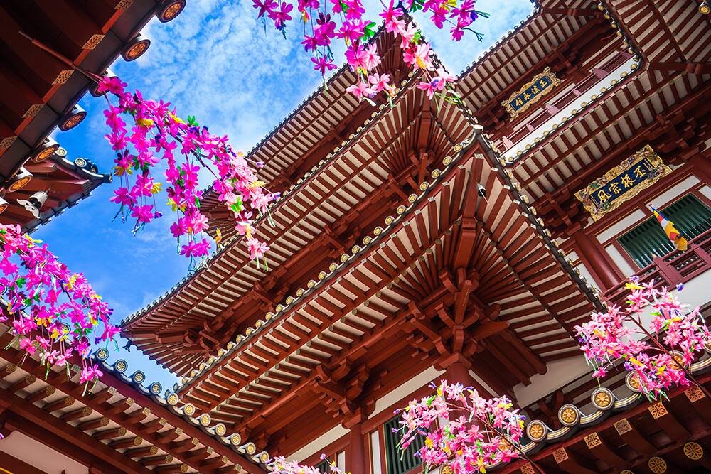 Buddhist temple in Singapore