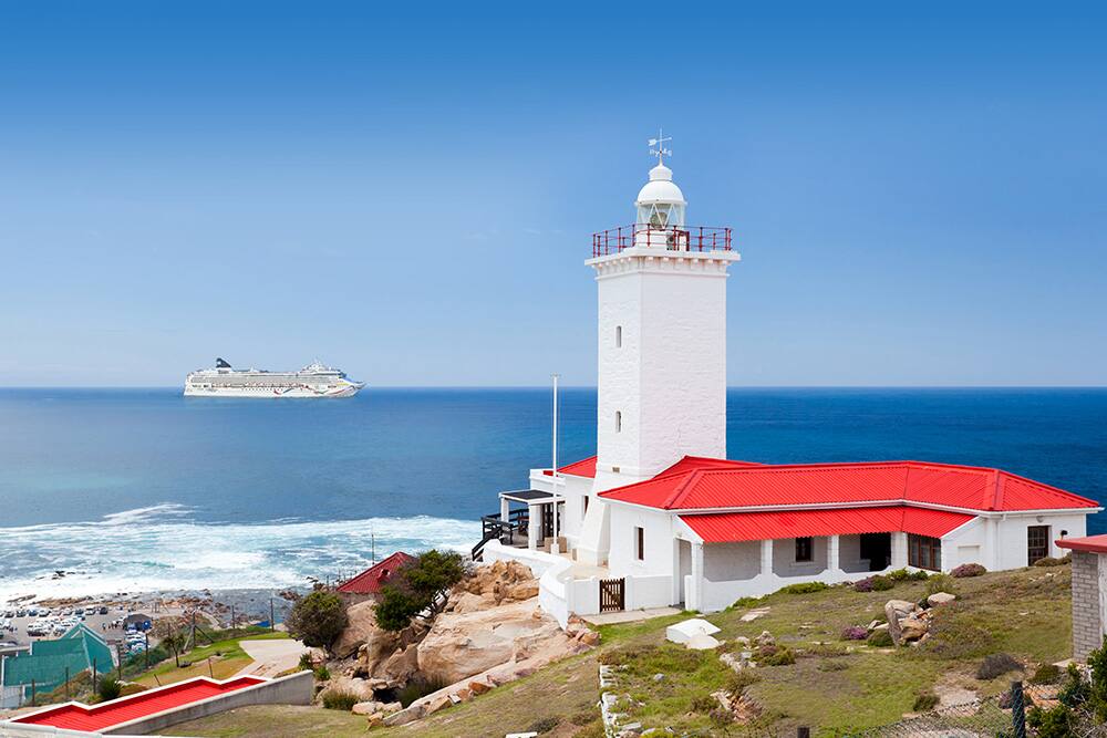 Norwegian Dawn in Mossel Bay, South Africa