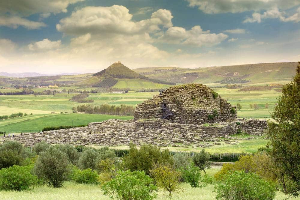 Nuraghi Ruins, Su Nuraxi di Barumini, Sardinia