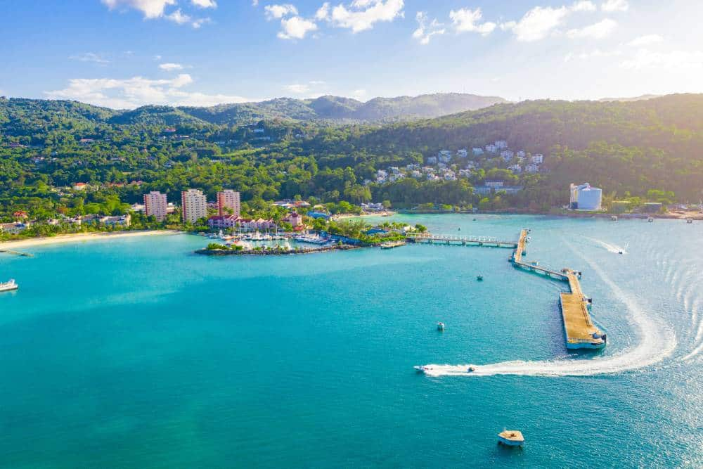 Cruise terminal in Ocho Rios, Jamaica