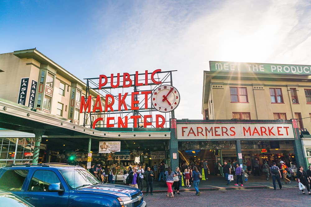 Pike Place Market in Seattle, Washington