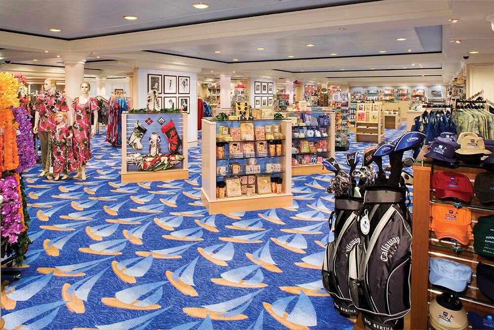 Shop onboard at the Public Boutique Shop onboard at the Public Boutique.