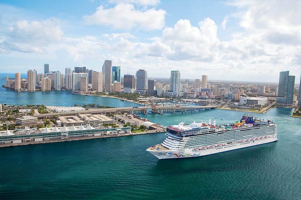 Arriving At The Cruise Terminal