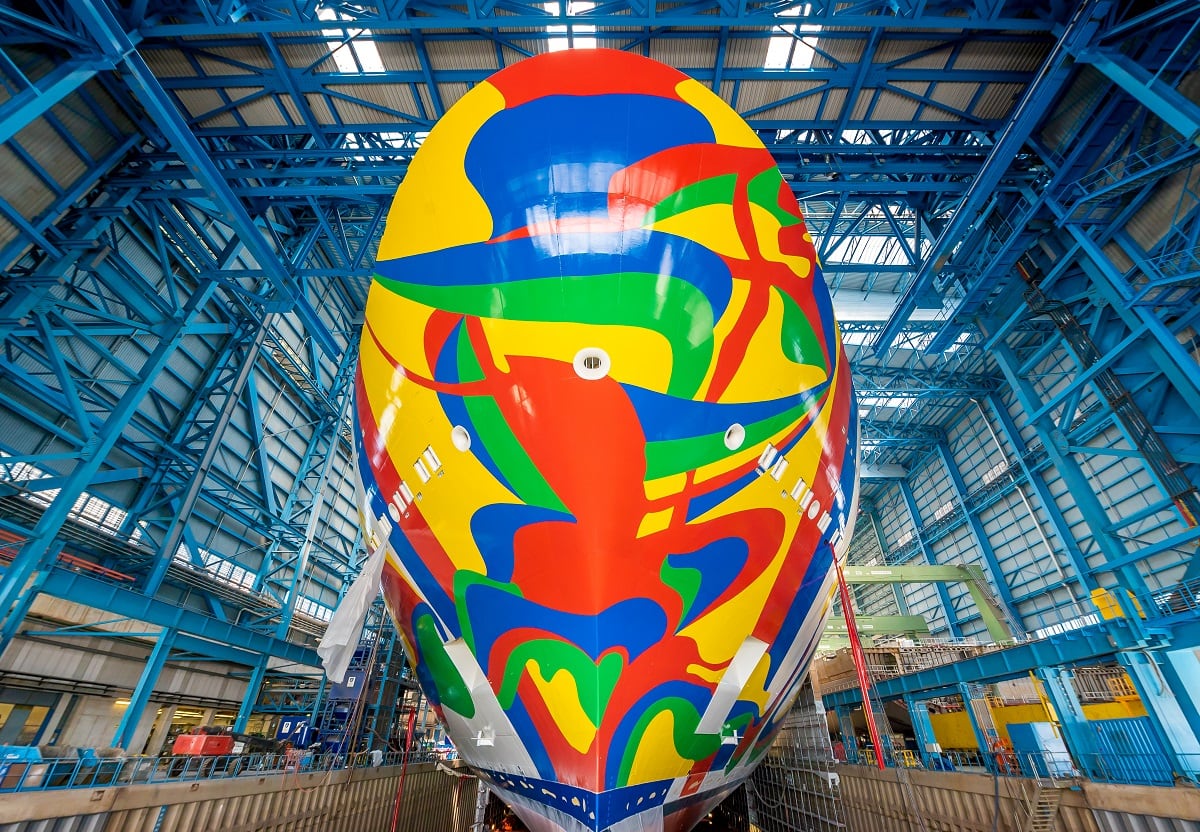 Norwegian Encore Hull Art Complete