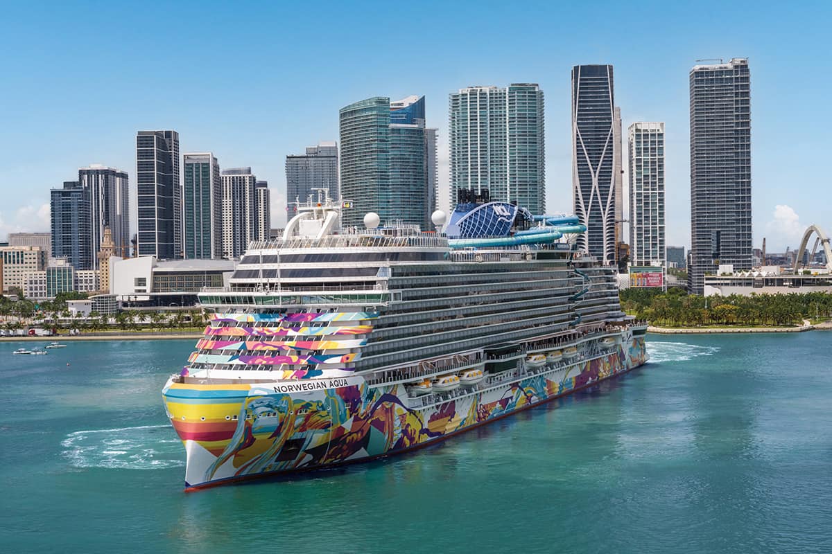 Norwegian Aqua in Miami, Florida