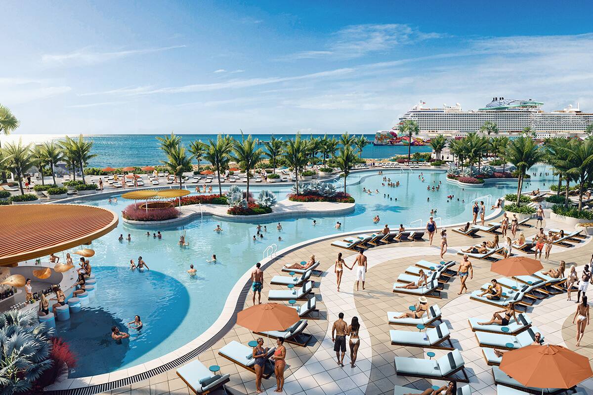 Great Life Lagoon at Great Stirrup Cay. Great Life Lagoon at Great Stirrup Cay.