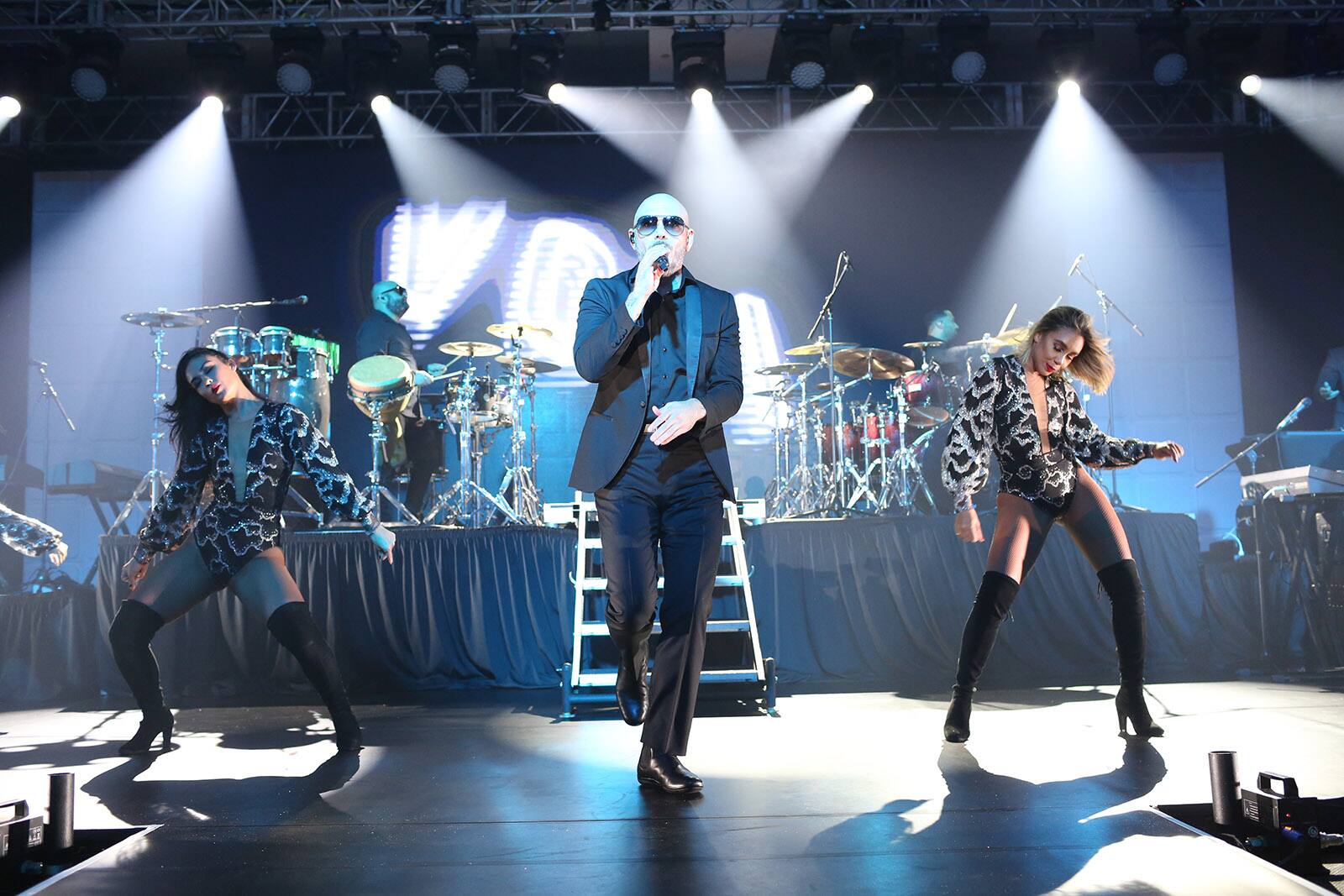 Pitbull Performs at CruiseWorld 2018 Event Hosted by Norwegian