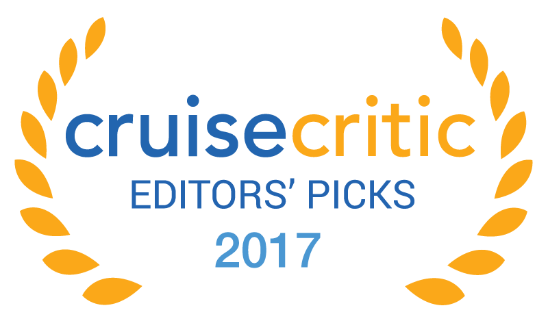 Awarded Best Nightlife 2017 by Cruise Critic