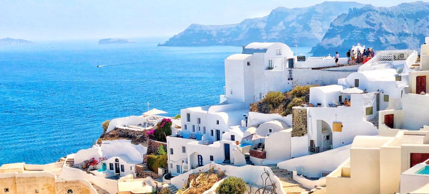 11-Day Greek Isles from Rome to Barcelona: Santorini & Athens