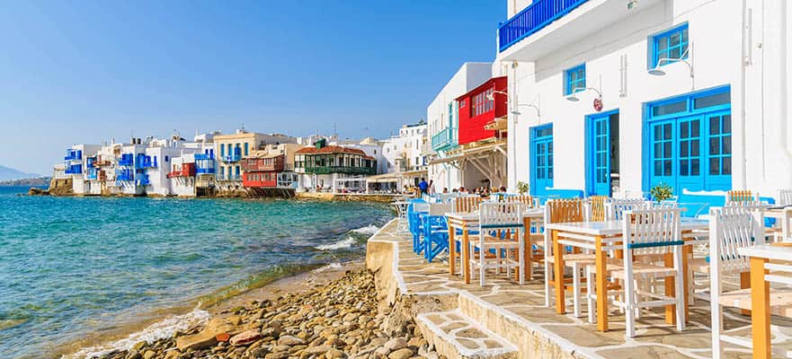 9-Day Greek Isles Round-trip Venice: Santorini, Mykonos & Croatia