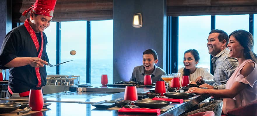 Norwegian Encore Teppanyaki