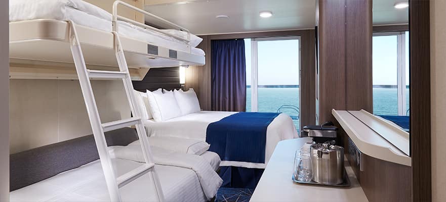 Family Club Balcony Suite floor plan