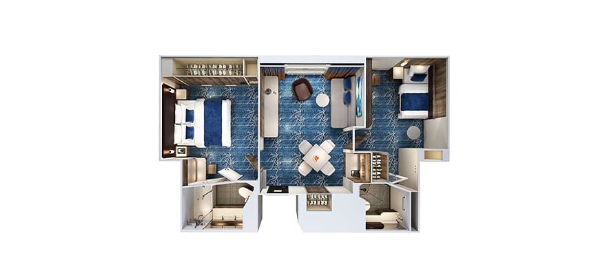 Family Suite floor plan