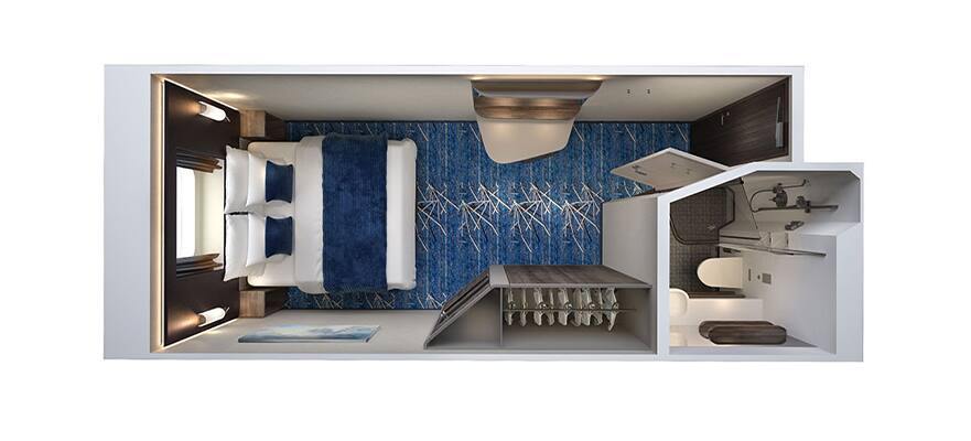 Oceanview with Picture Window floor plan