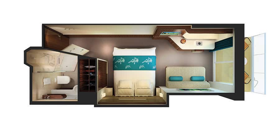 Family Balcony floor plan