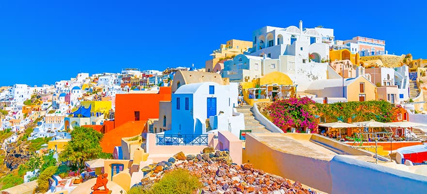 9-Day Greek Isles Round-Trip Athens: Santorini, Rhodes & Istanbul