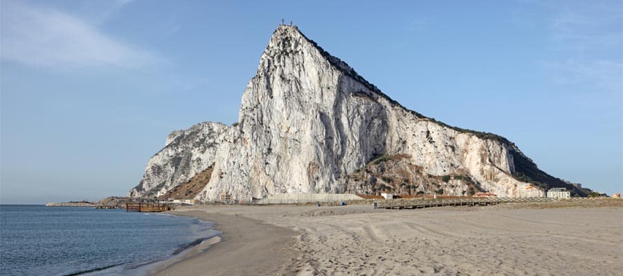 The Rock of Gibraltar is a must see when you cruise to Spain