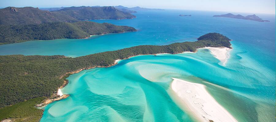Whitehaven Beach on Cruises to Airlie Beach