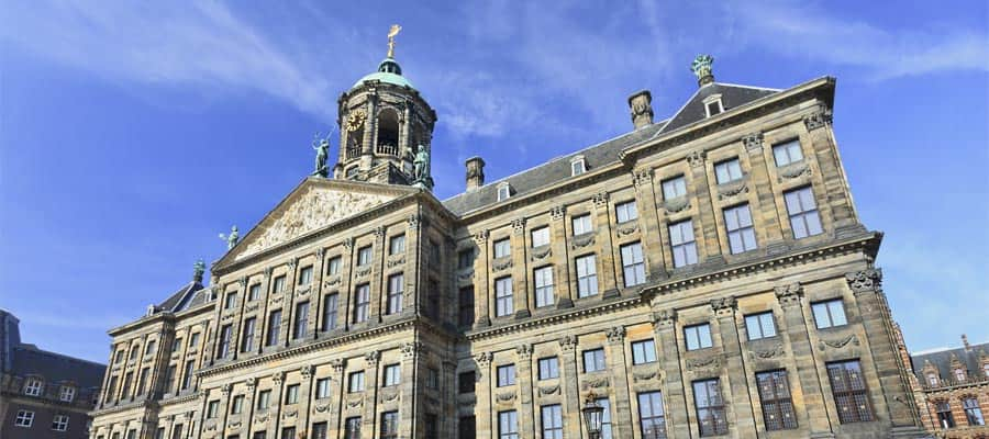 Cruise to the Royal Palace in Amsterdam