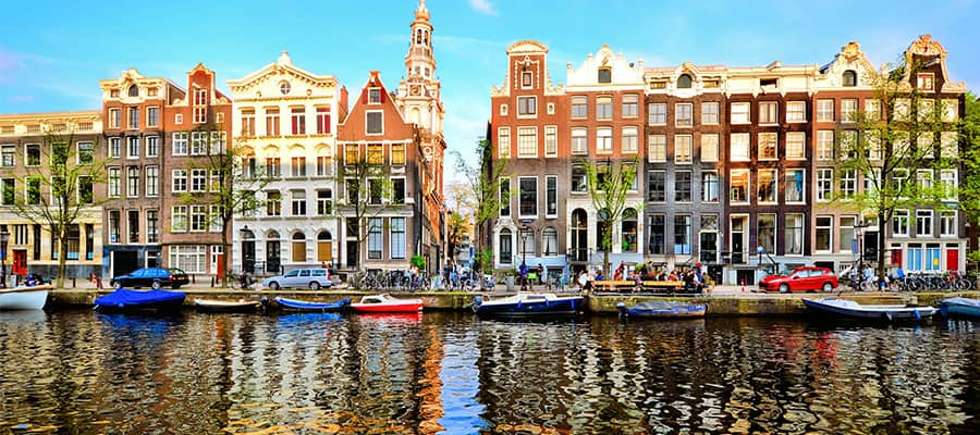 Take in the sights on your cruise to Amsterdam