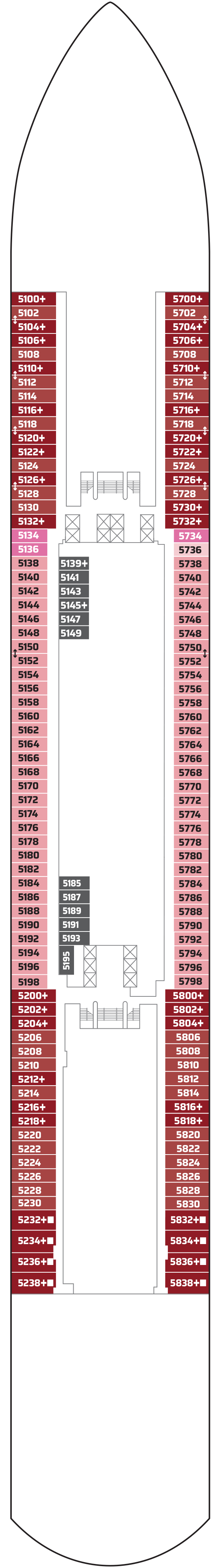 Deck 5 Deck Plan