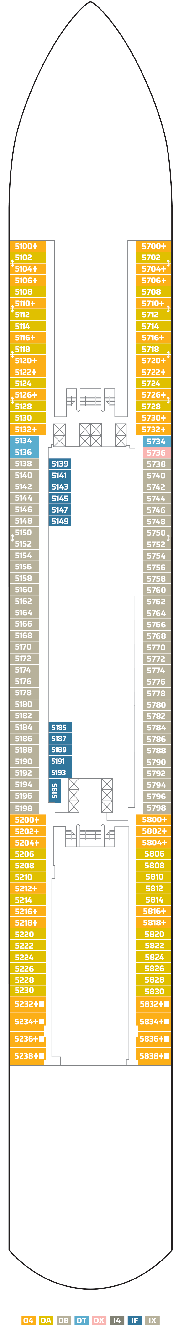 Deck 5 Deck Plan