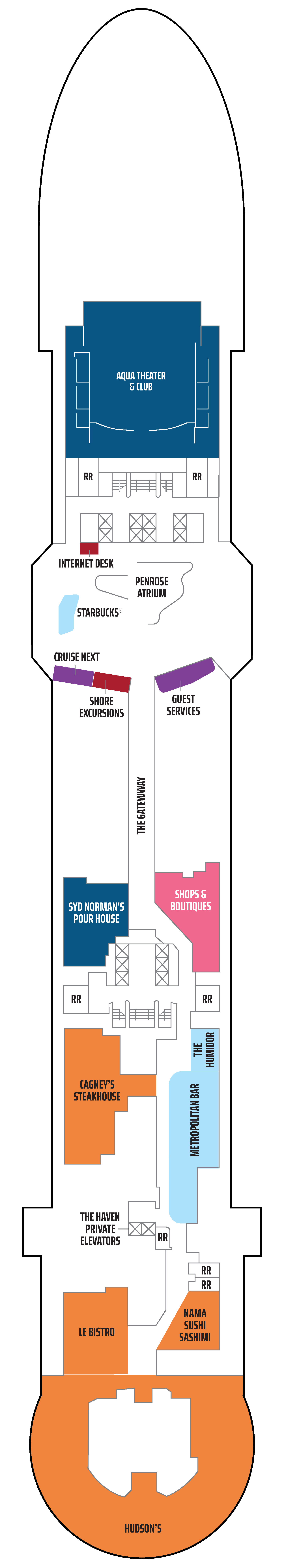 Deck 7 Deck Plan