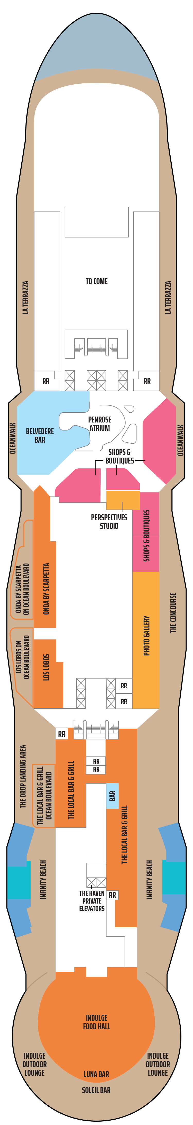 Deck 8 Deck Plan