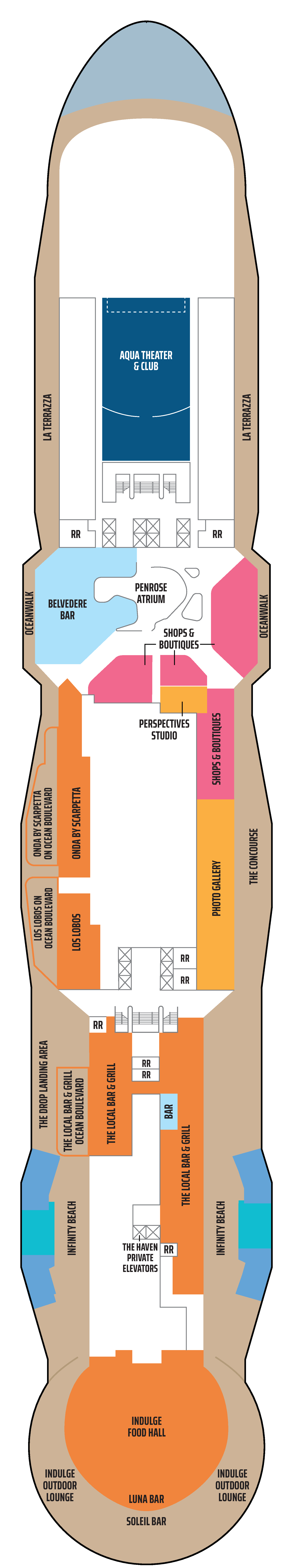 Deck 8 Deck Plan