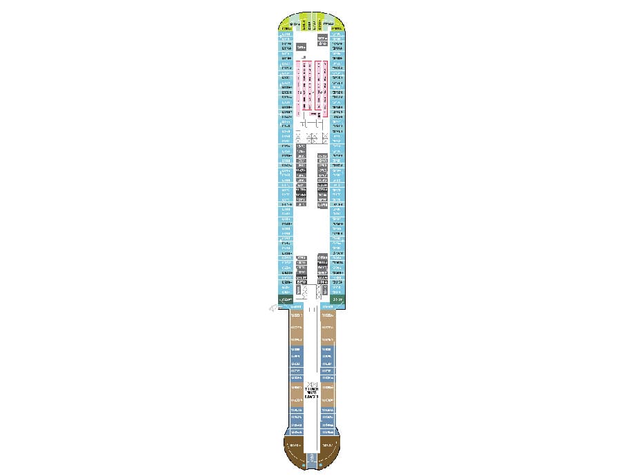 Deck 13 Deck Plan Thumbnail