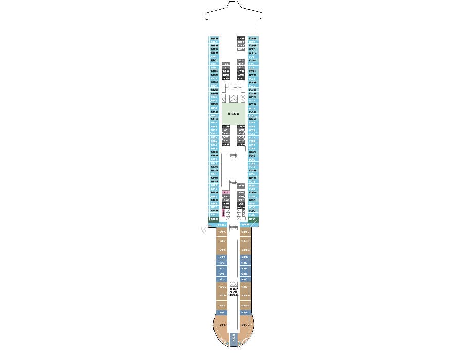 Deck 14 Deck Plan Thumbnail