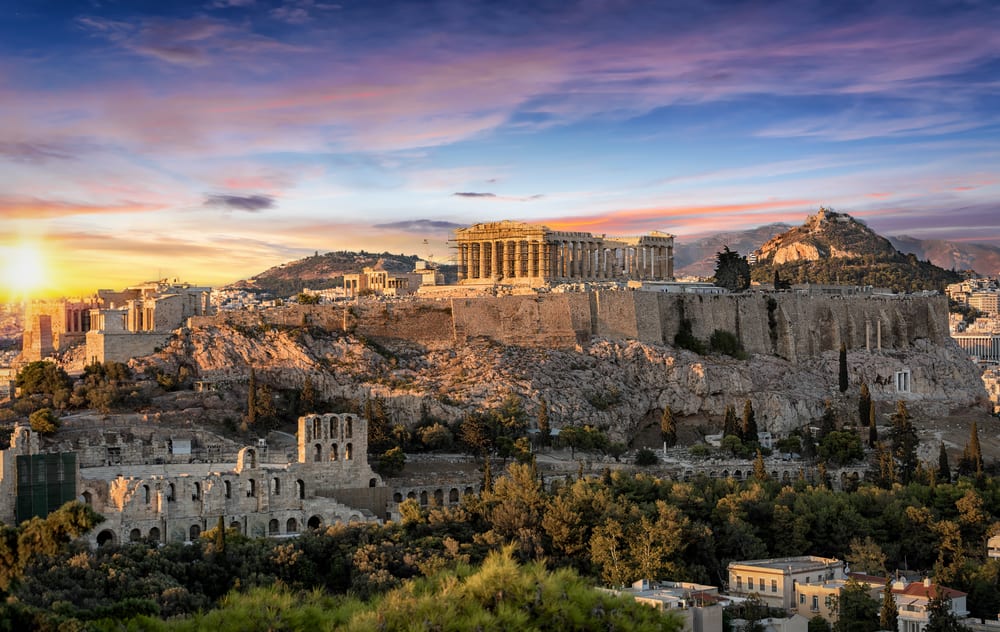 Port Stop in Athens, Greece