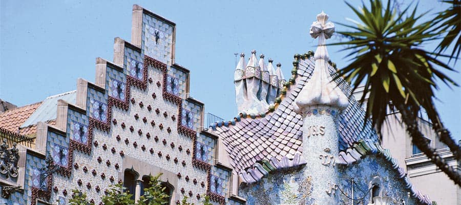 Architecture of Barcelona on your Europe Cruise