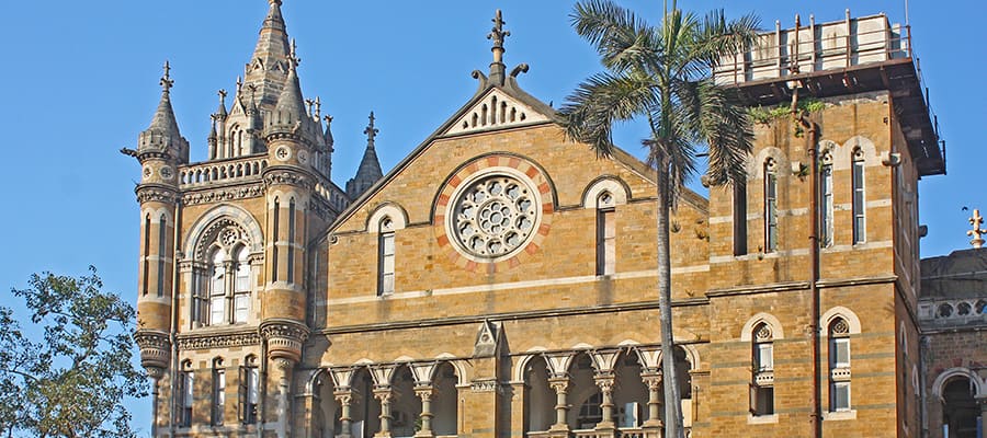 Terminus Train Station on your Cruise to Mumbai