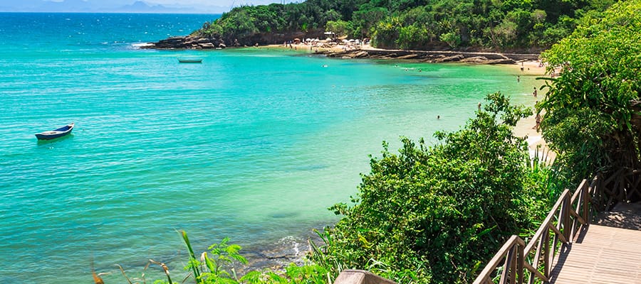 Azeda Beach on a Cruise to Buzios