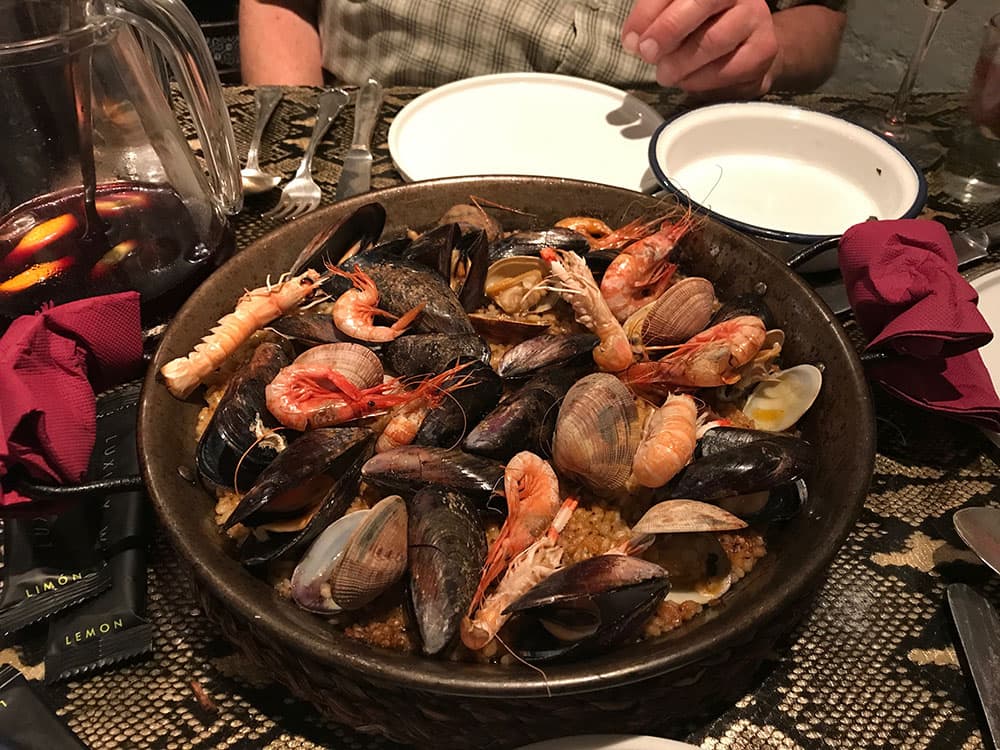 Authentic Paella in Barcelona