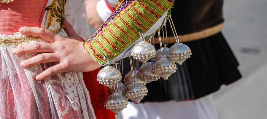 Folk of Sardinia in Galgliari