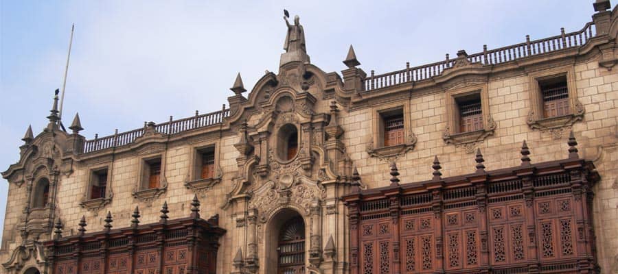 The Archbishop Palace on your Lima cruise