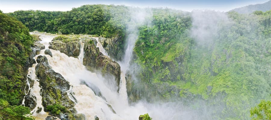 The Barron Falls on Cruises to Cairns