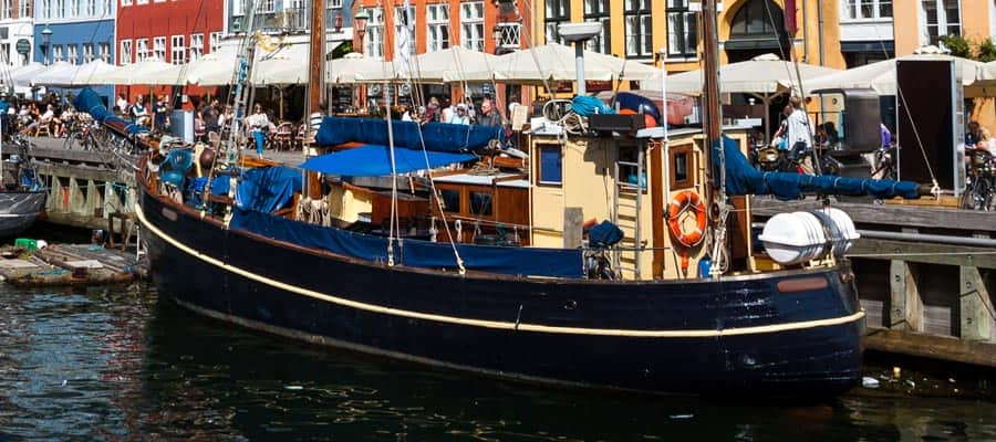 Nyhavn Pier on your Copenhagen Cruise