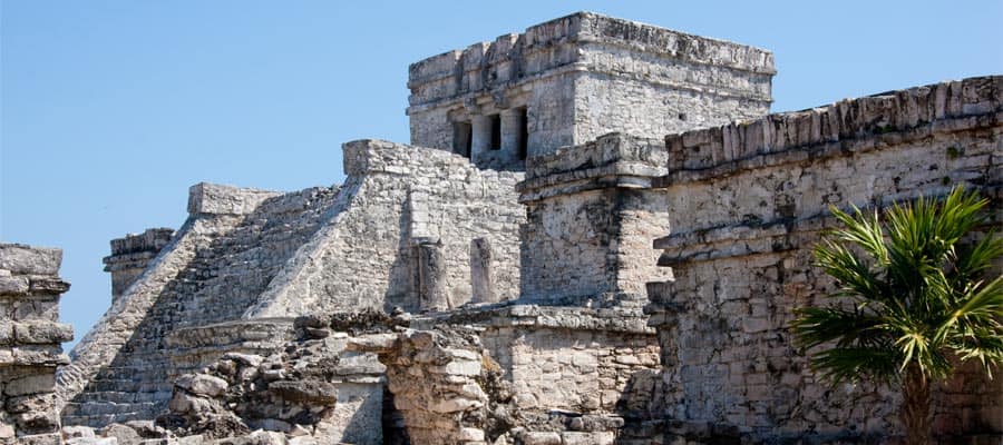Mayan ruins in Cozumel, Mexico