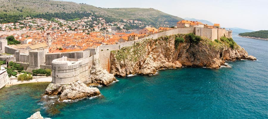 Dubrovnik Cliffs in Croatia