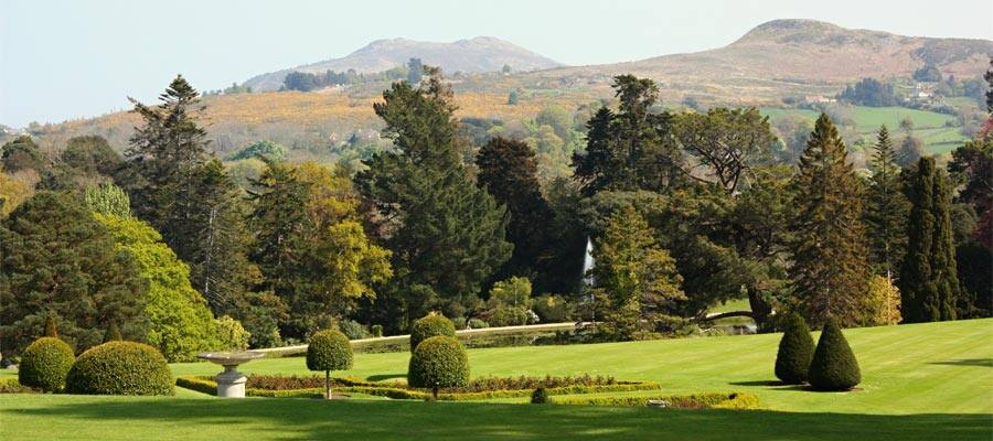 Powerscourt Garden on your Ireland cruise vacation