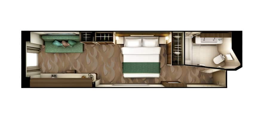 Oceanview with Picture Window floor plan